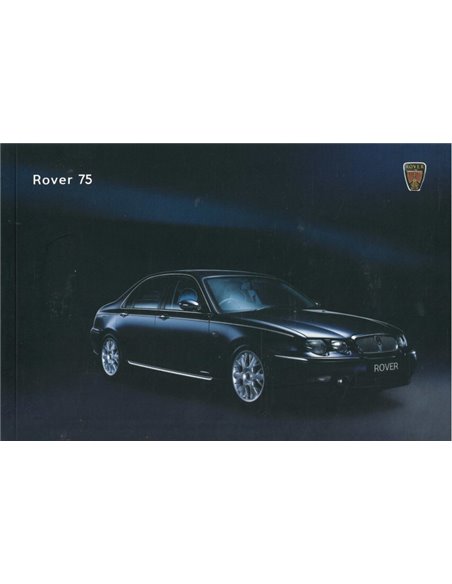 2001 ROVER 75 PROSPEKT NIEDERLANDISCH