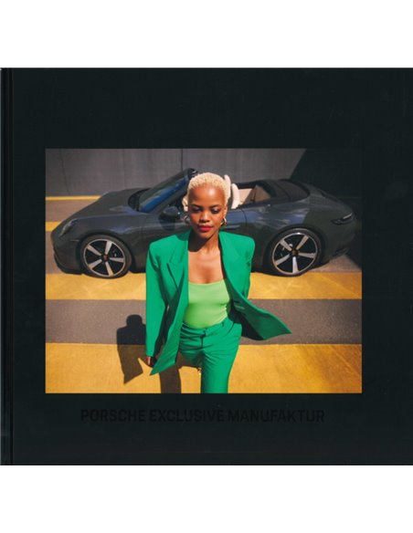 2022 PORSCHE EXCLUSIVE MANUFAKTUR HARDBACK BROCHURE ENGLISH