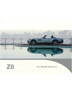 1999 BMW Z8 PROSPEKT ENGLISCH (USA)