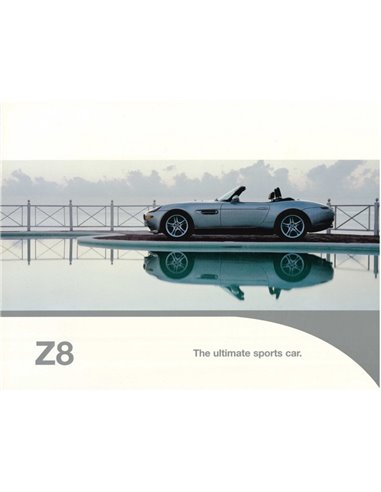 1999 BMW Z8 PROSPEKT ENGLISCH (USA)