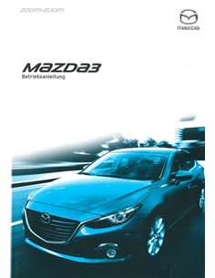2016 MAZDA 3 OWNERS MANUAL GERMAN
