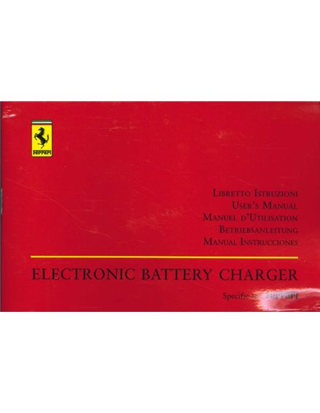 1999-2010 FERRARI 360, 456, 550, 575, 599, 612, ENZO BATTERY CHARGING KIT