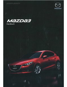 2016 MAZDA 3 INSTRUCTIEBOEKJE DUITS