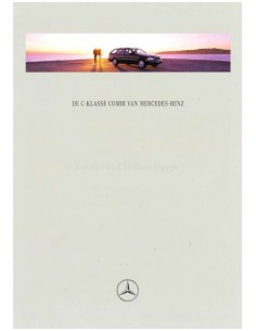 1996 MERCEDES BENZ C KLASSE COMBI PROSPEKT NIEDERLÄNDISCH