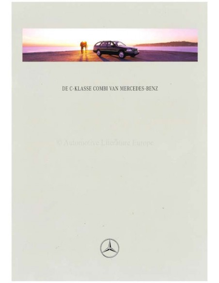1996 MERCEDES BENZ C KLASSE COMBI PROSPEKT NIEDERLÄNDISCH