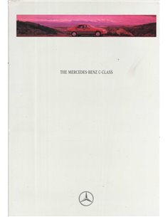 1993 MERCEDES BENZ C CLASS SALOON BROCHURE ENGLISH