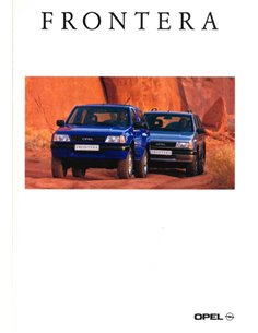 1995 OPEL FRONTERA BROCHURE NEDERLANDS
