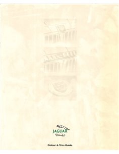 1994 JAGUAR / DAIMLER COLOUR- AND TRIM BROCHURE ENGLISH