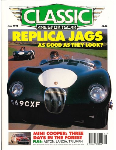 1993 CLASSIC AND SPORTSCAR MAGAZINE JUNE ENGLISH