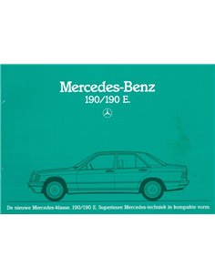 1983 MERCEDES BENZ 190 / 190E PROSPEKT NIEDERLÄNDISCH