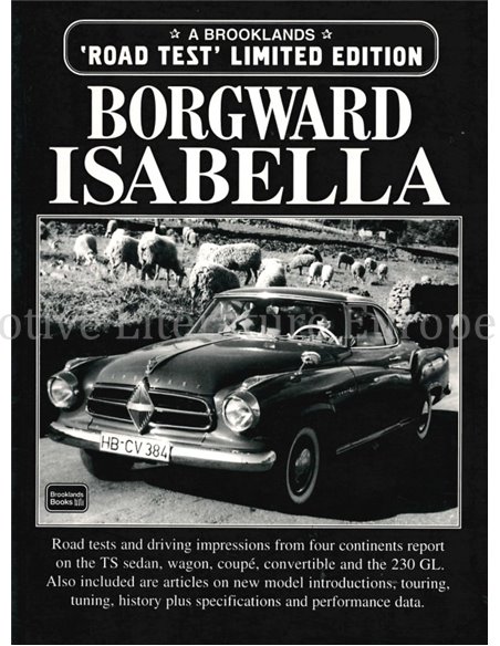 BORGWARD ISABELLA (BROOKLANDS ROAD TEST, LIMITED EDITION)