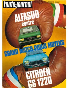 1973 L'AUTO-JOURNAL MAGAZIN 22 FRANZÖSISCH