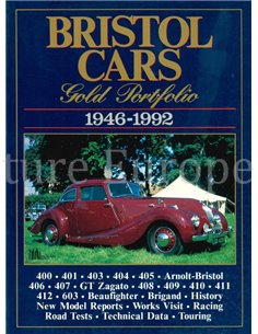 BRISTOL CARS, GOLD PORTFOLIO 1946-1992