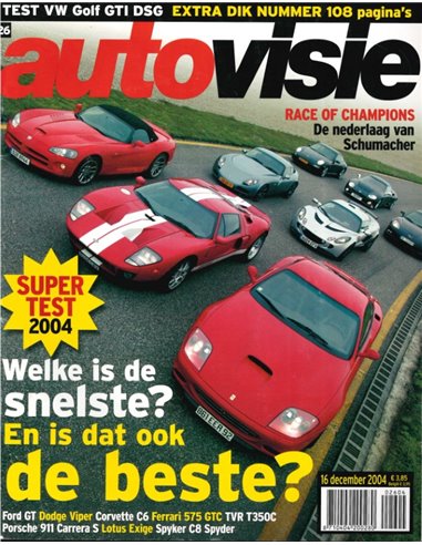 2004 AUTOVISIE MAGAZINE 26 NEDERLANDS