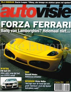 2004 AUTOVISIE MAGAZIN 22 NIEDERLÄNDISCH