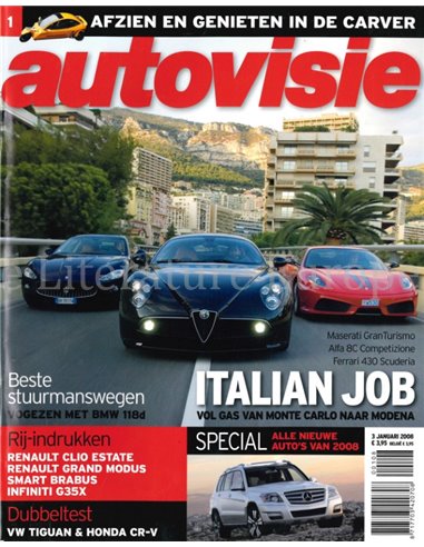 2008 AUTOVISIE MAGAZINE 01 NEDERLANDS