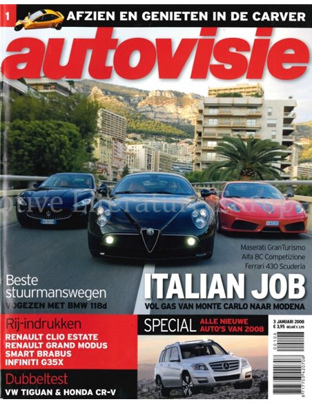2006 AUTOVISIE MAGAZIN 01 NIEDERLÄNDISCH