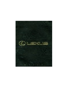 1993 LEXUS GS300 BROCHURE NEDERLANDS