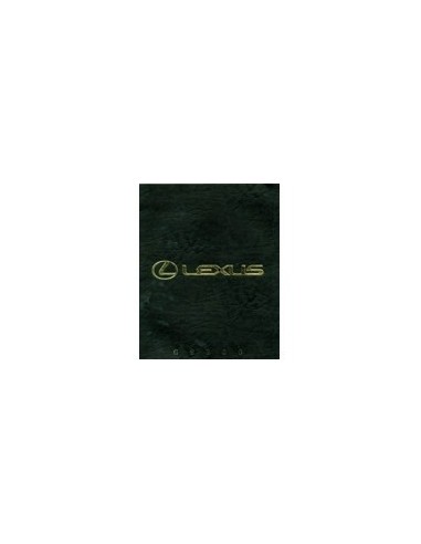 1993 LEXUS GS300 BROCHURE NEDERLANDS