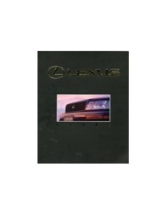 1990 LEXUS LS400 BROCHURE ARABISCH