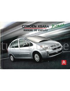 2004 CITROEN XSARA PICASSO INSTRUCTIEBOEKJE SPAANS