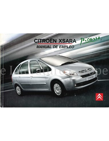 2004 CITROEN XSARA PICASSO INSTRUCTIEBOEKJE SPAANS