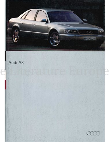 1994 AUDI A8 PROSPEKT DEUTSCH