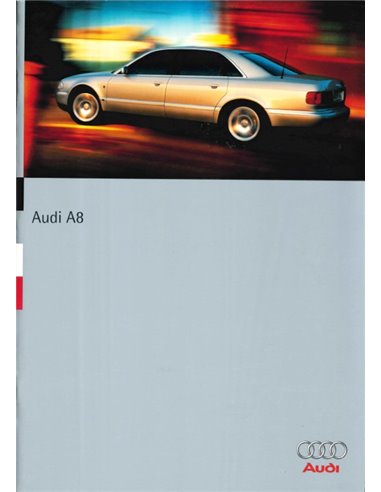 1995 AUDI A8 BROCHURE FRENCH