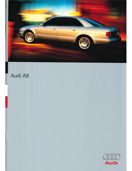 1995 AUDI A8 BROCHURE FRANS