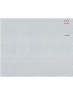 2008 AUDI EXCLUSIVE Q7 BROCHURE ENGELS 2