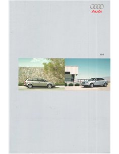2005 AUDI A4 BROCHURE NEDERLANDS