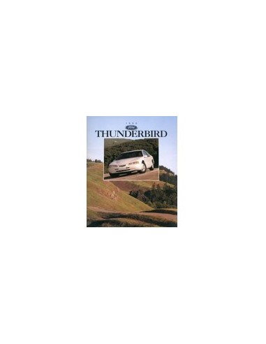 1996 FORD THUNDERBIRD BROCHURE ENGELS