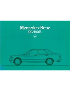 1983 MERCEDES BENZ 190 / 190E PROSPEKT DEUTSCH
