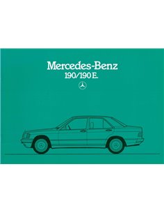 1984 MERCEDES BENZ 190 / 190E PROSPEKT ITALIENISCH