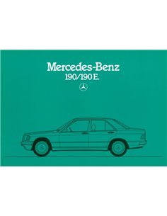 1984 MERCEDES BENZ 190 / 190E PROSPEKT FRANZÖSISCH