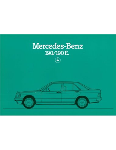 1984 MERCEDES BENZ 190 / 190E BROCHURE FRENCH