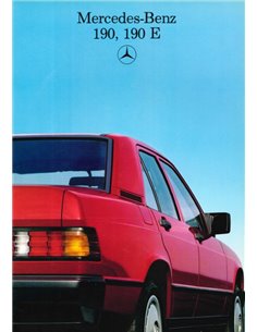 1985 MERCEDES BENZ 190 / 190E BROCHURE DUTCH