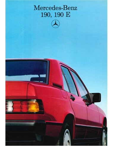 1985 MERCEDES BENZ 190 / 190E BROCHURE DUTCH