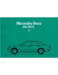 1985 MERCEDES BENZ 190 / 190E BROCHURE DUITS