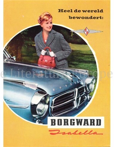 1960 BORGWARD ISABELLA BROCHURE NEDERLANDS