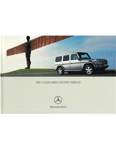 2004 MERCEDES BENZ G KLASSE HARDCOVER BROCHURE ENGELS