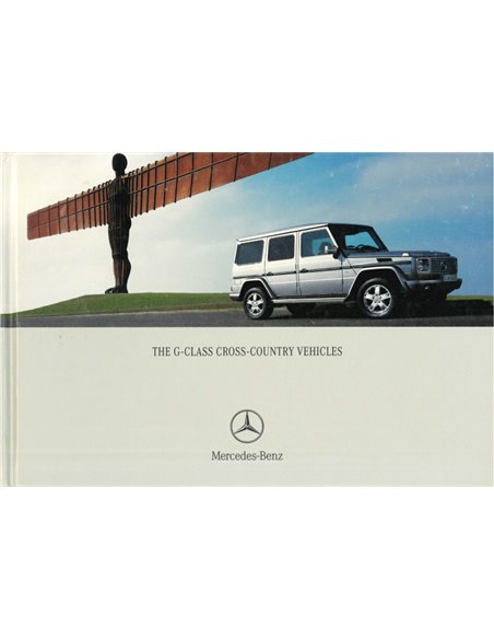 2004 MERCEDES BENZ G CLASS HARDBACK BROCHURE ENGLISH