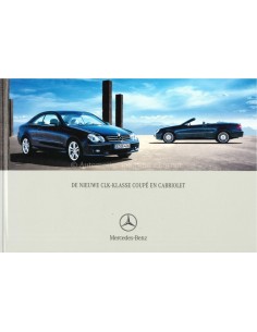 2005 MERCEDES BENZ CLK KLASSE HARDCOVER BROCHURE NEDERLANDS