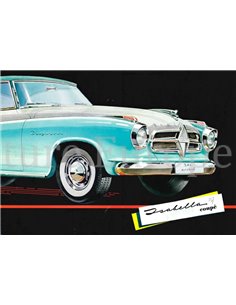 1959 BORGWARD ISABELLA COUPE BROCHURE NEDERLANDS
