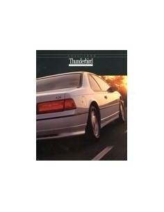 1992 FORD THUNDERBIRD BROCHURE ENGELS