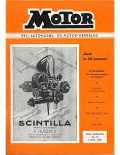1945 MOTOR MAGAZIN 13 NIEDERLÄNDISCH