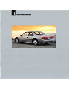 1991 FORD THUNDERBIRD BROCHURE ENGLISH