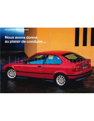 1996 BMW 3ER COMPACT PROSPEKT FRANZÖSISCH