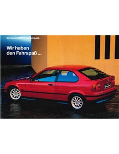 1994 BMW 3 SERIES COMPACT BROCHURE GERMAN