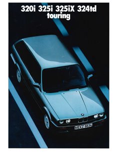 1987 BMW 3 SERIES TOURING BROCHURE ENGLISH
